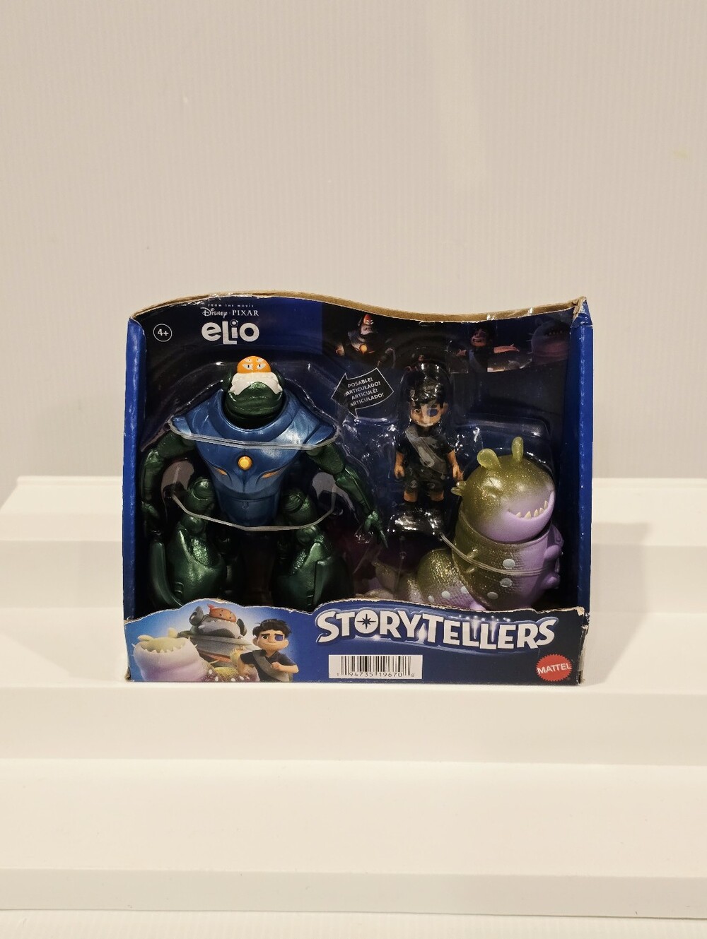 Disney Pixar Elio Storyteller 3-Pack Posable 4-Inch Action Figure Set Brand New